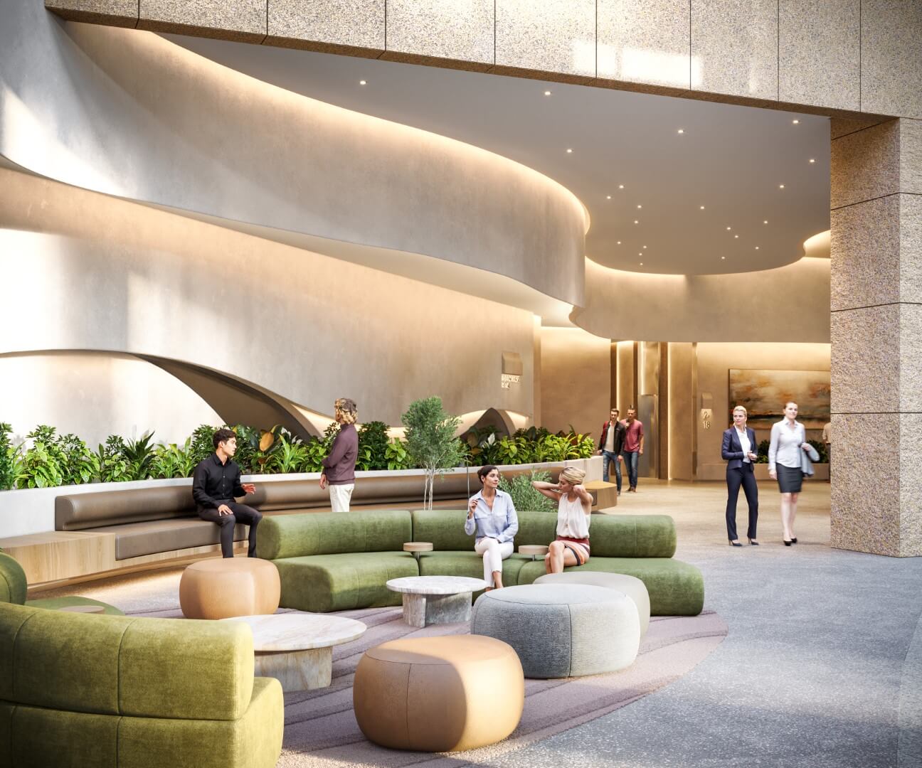 Park Place Burrard Lobby